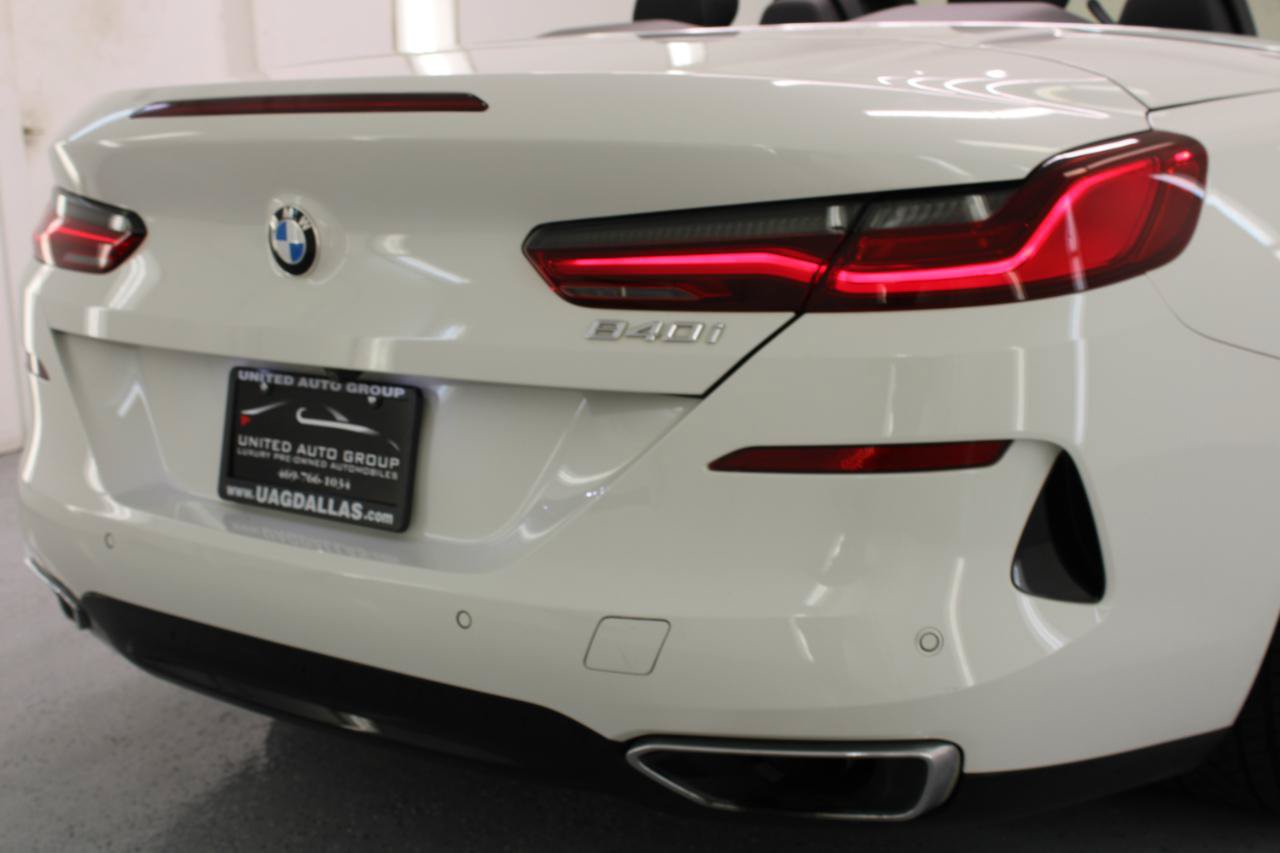 Used 2020 BMW 840i Convertible w/ Driving Assistance Package 2 RWD image 24