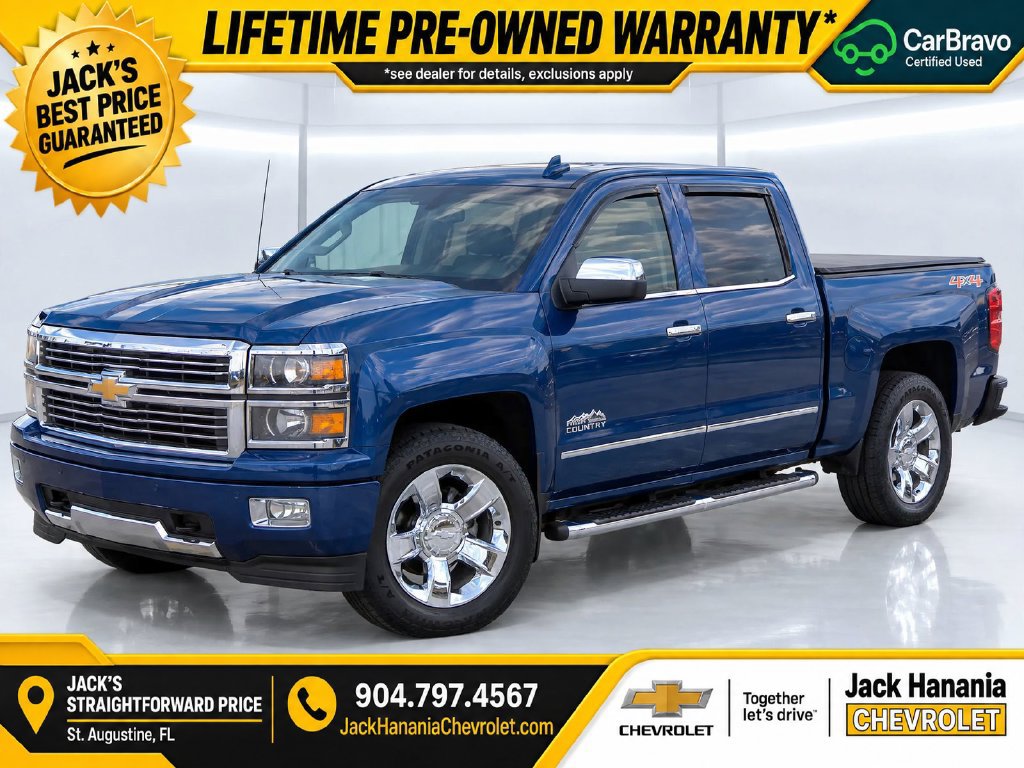 Certified 2015 Chevrolet Silverado 1500 High Country w/ High Country Premium Package AWD/4WD image 3