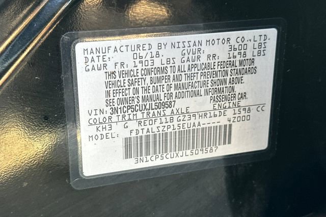 Used 2018 Nissan Kicks SV image 30