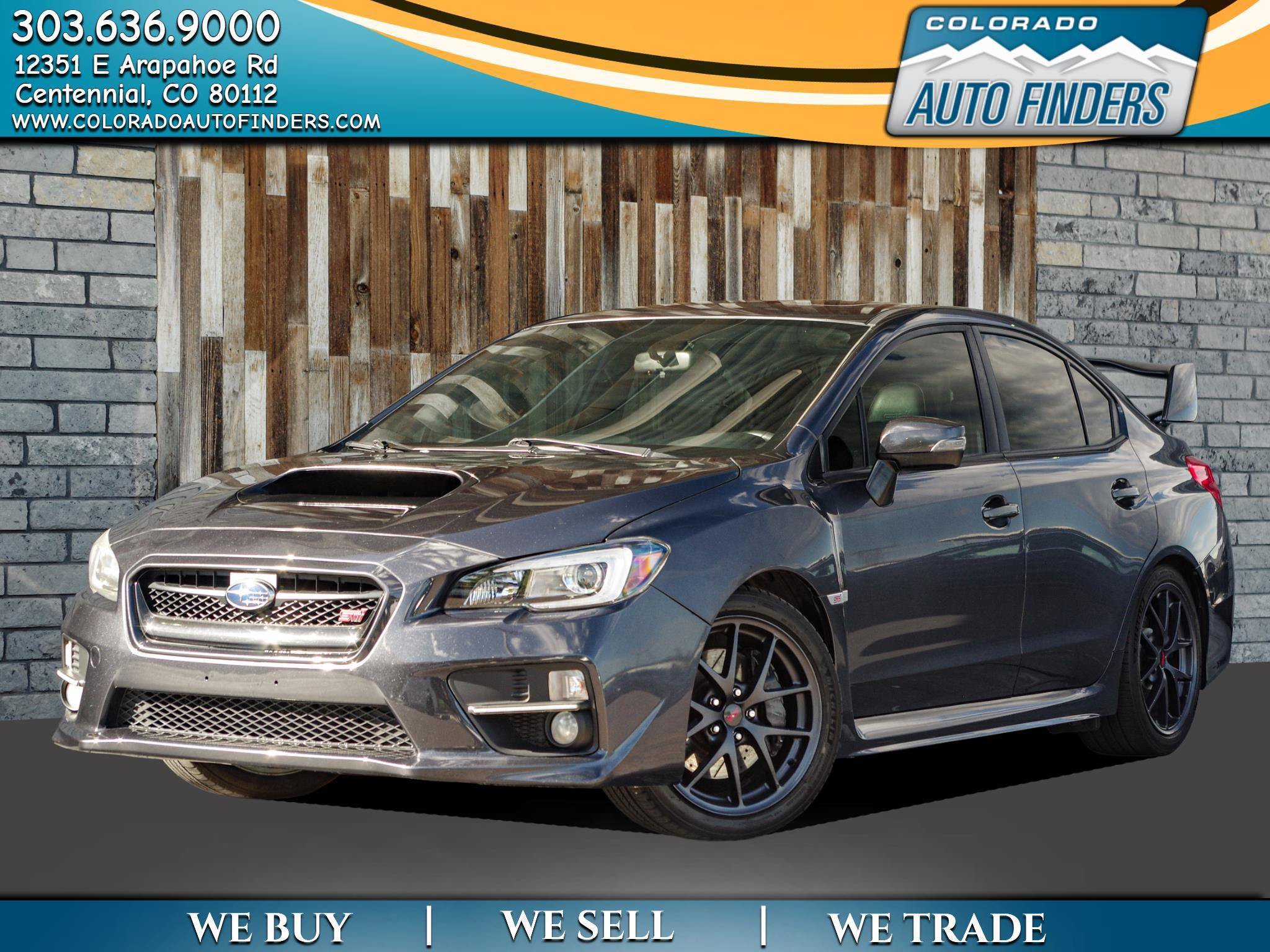Used 2015 Subaru WRX STI Limited AWD/4WD image 1
