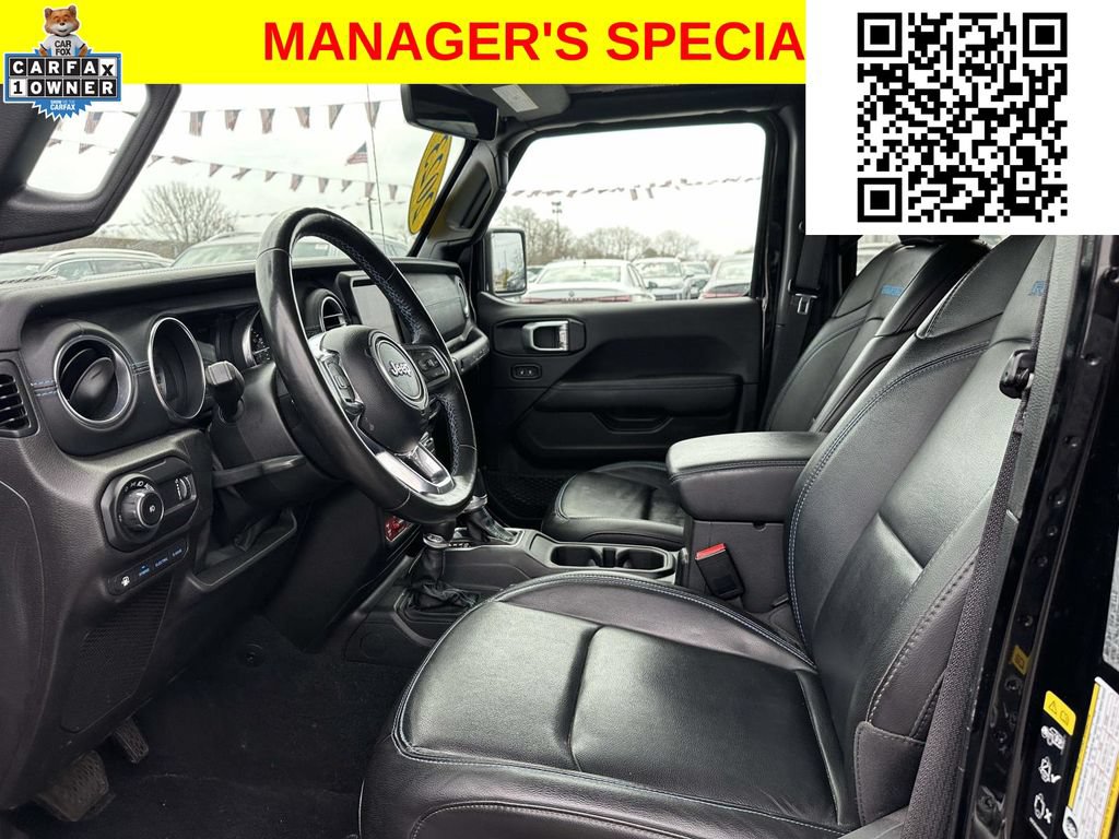 Used 2023 Jeep Wrangler Unlimited Rubicon 4xe w/ Cold Weather Group AWD/4WD image 16