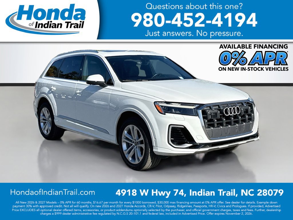 Used 2025 Audi Q7 3.0T Premium Plus AWD/4WD 360° Tour