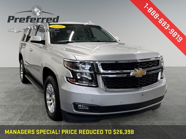 Certified 2018 Chevrolet Tahoe LT
