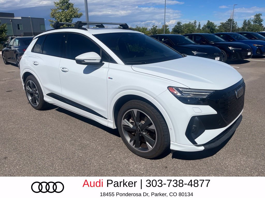 Used 2024 Audi Q4 e-tron Prestige w/ Black Optic Package AWD/4WD image 2