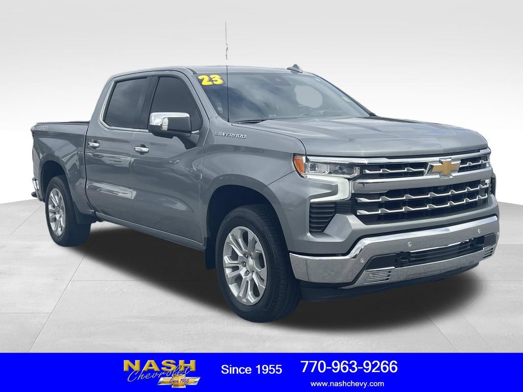 Used 2023 Chevrolet Silverado 1500 LTZ w/ Technology Package AWD/4WD 360° Tour