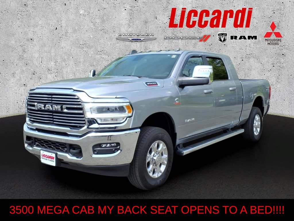 Used 2024 RAM 3500 Laramie w/ Chrome Bumper Package AWD/4WD image 3