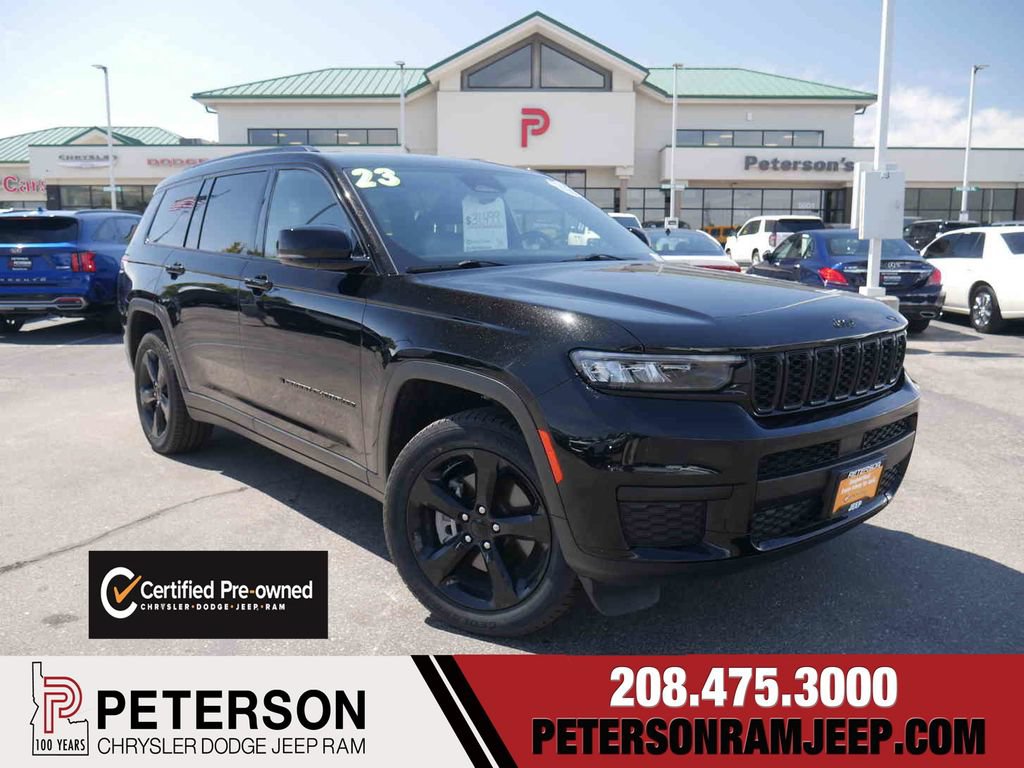 Certified 2023 Jeep Grand Cherokee L Laredo AWD/4WD image 1