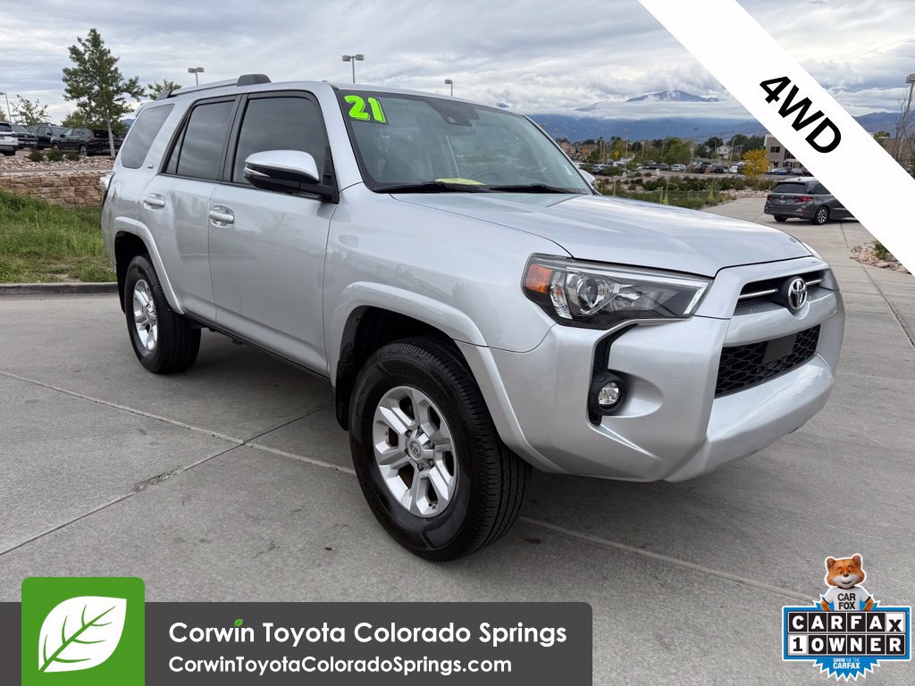 Used 2021 Toyota 4Runner SR5 Premium w/ Moonroof Package
