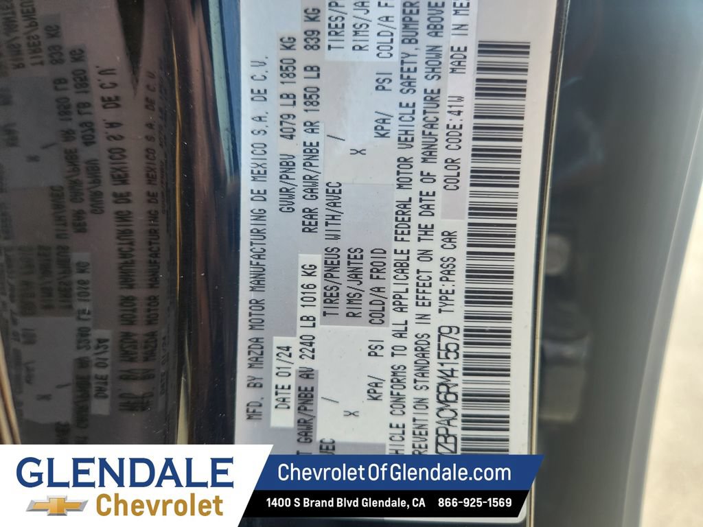 Used 2024 MAZDA MAZDA3 s FWD image 9