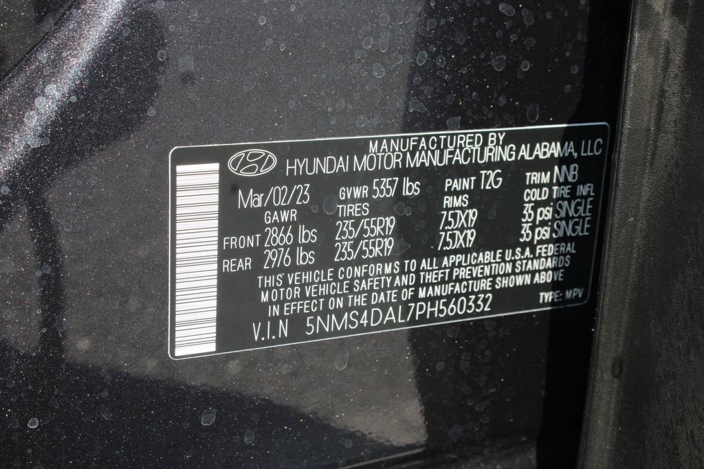 Used 2023 Hyundai Santa Fe Limited image 39