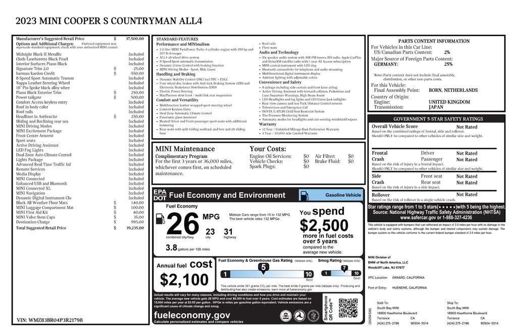 Used 2023 MINI Cooper Countryman S image 4