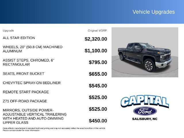 Used 2026 Chevrolet Silverado 2500 LT w/ All Star Edition AWD/4WD image 2