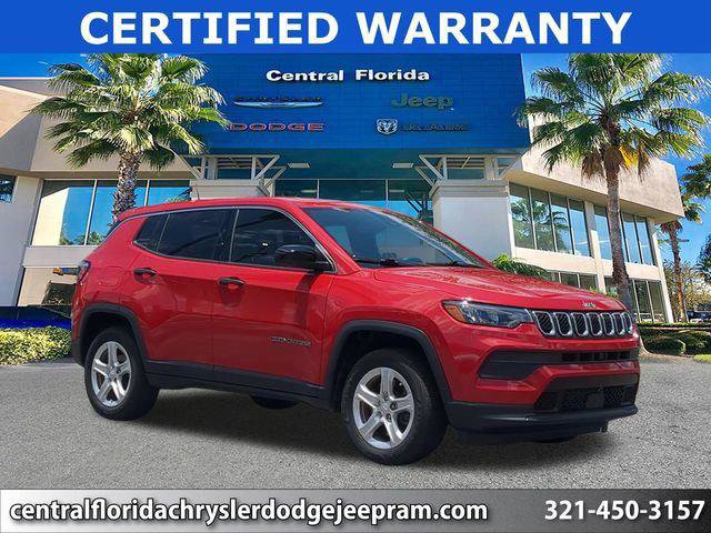 Certified 2023 Jeep Compass Sport AWD/4WD image 1