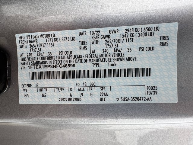 Certified 2022 Ford F150 XLT w/ Bed Utility Package image 29