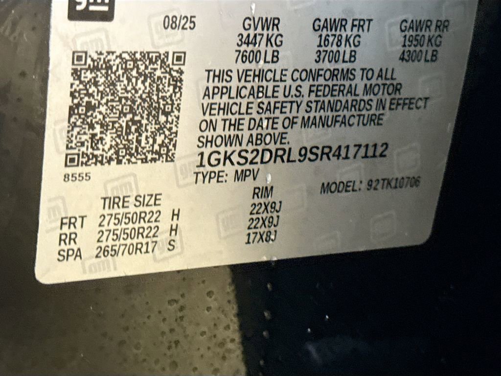 New 2025 GMC Yukon Denali w/ Denali Reserve Package image 33