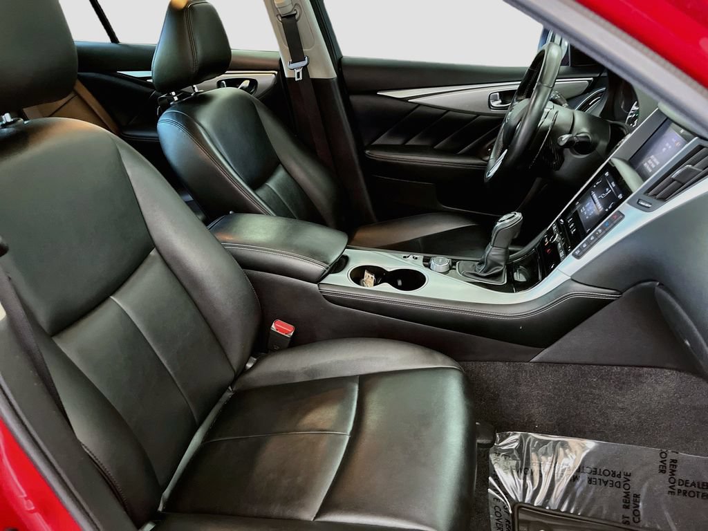 Used 2021 INFINITI Q50 Luxe w/ All Weather Package AWD/4WD image 28