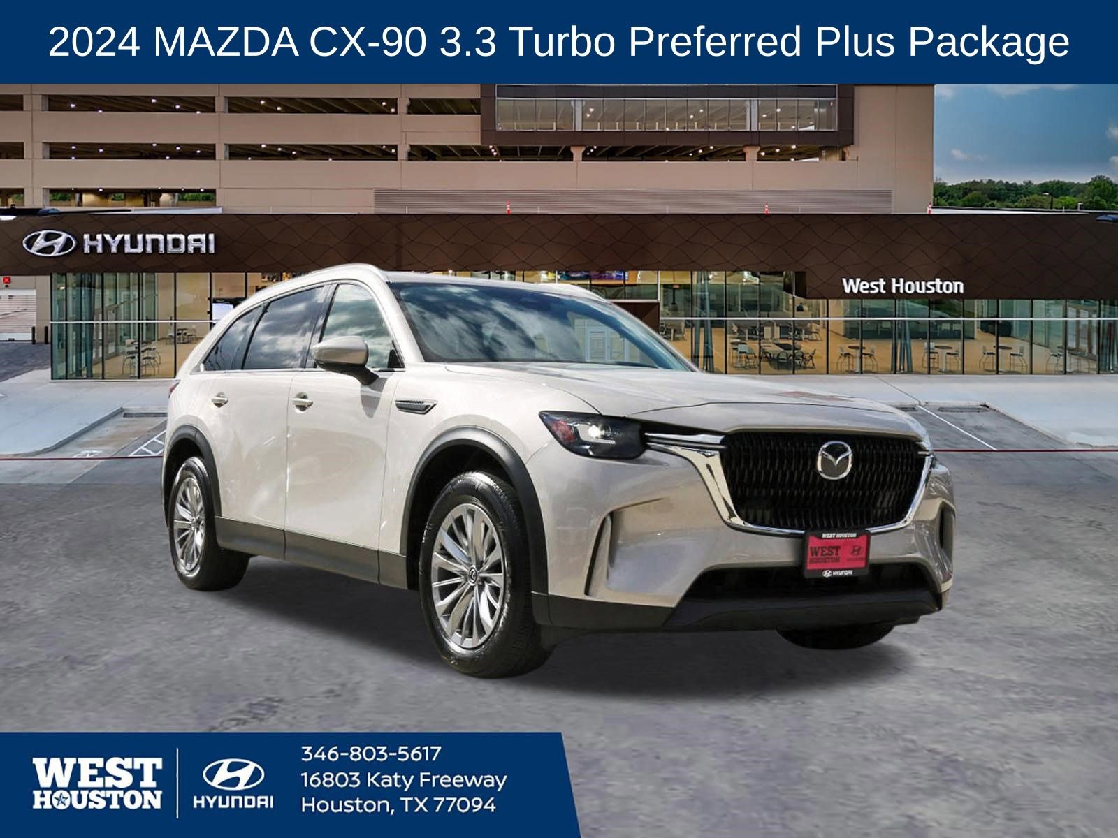 Used 2024 MAZDA CX-90 3.3 Turbo w/ Preferred Plus image 1
