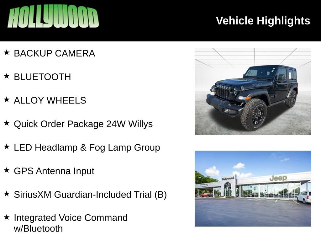 Used 2022 Jeep Wrangler Willys AWD/4WD image 4