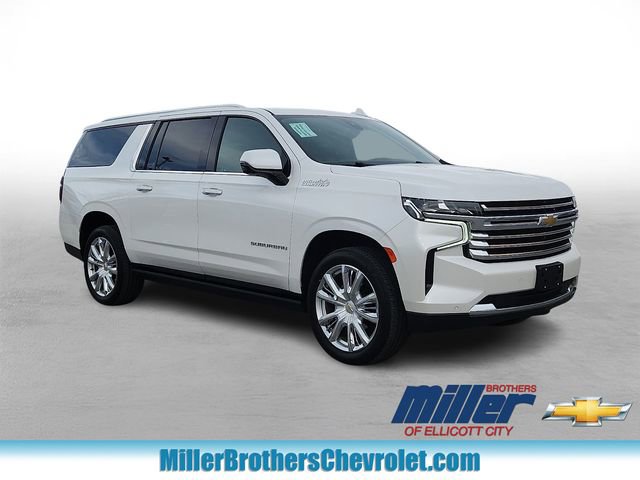 Used 2022 Chevrolet Suburban High Country w/ Max Trailering Package image 1