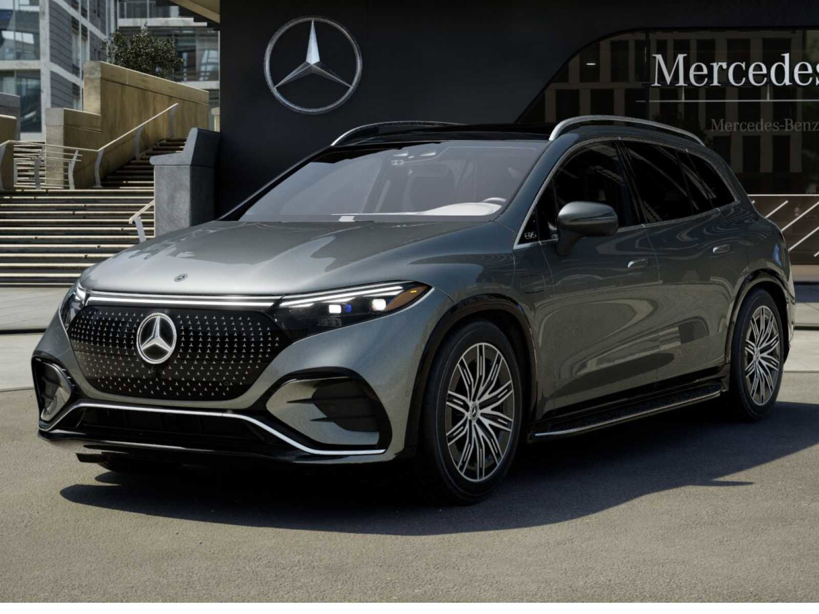 New 2026 Mercedes-Benz EQS 400 4MATIC SUV video 1