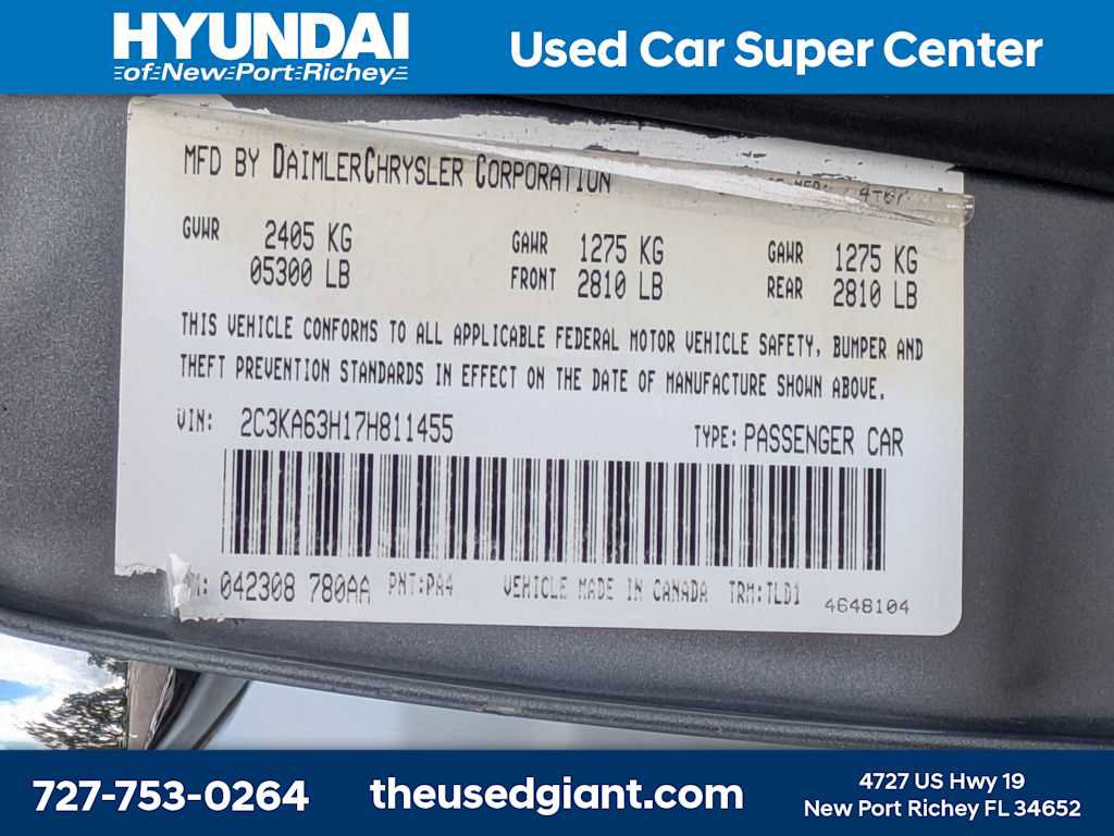 Used 2007 Chrysler 300 C RWD image 33