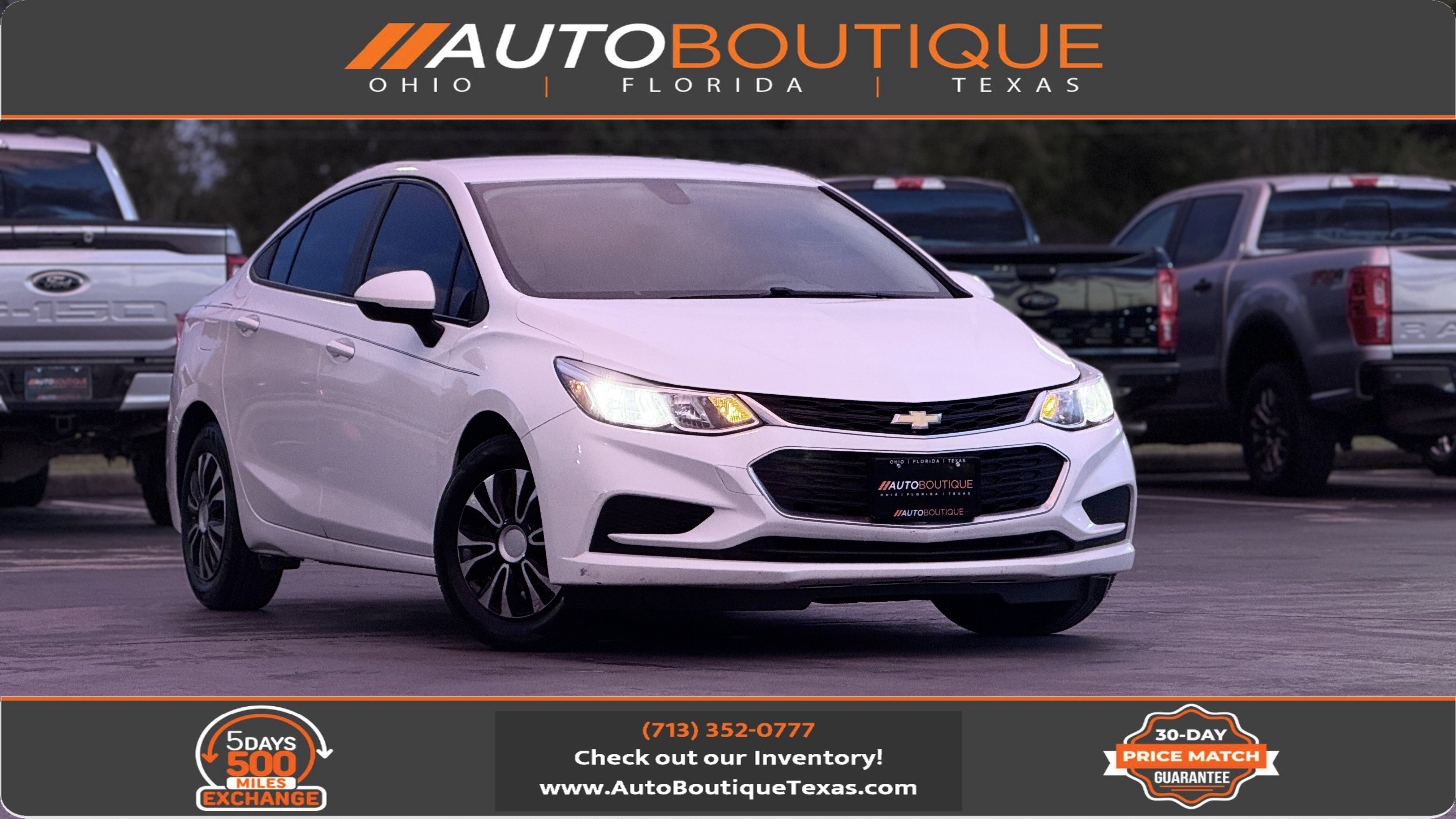 Used 2016 Chevrolet Cruze LS