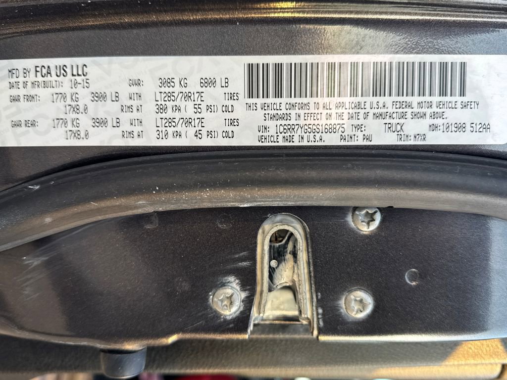 Certified 2016 RAM 1500 Rebel w/ Luxury Group image 41