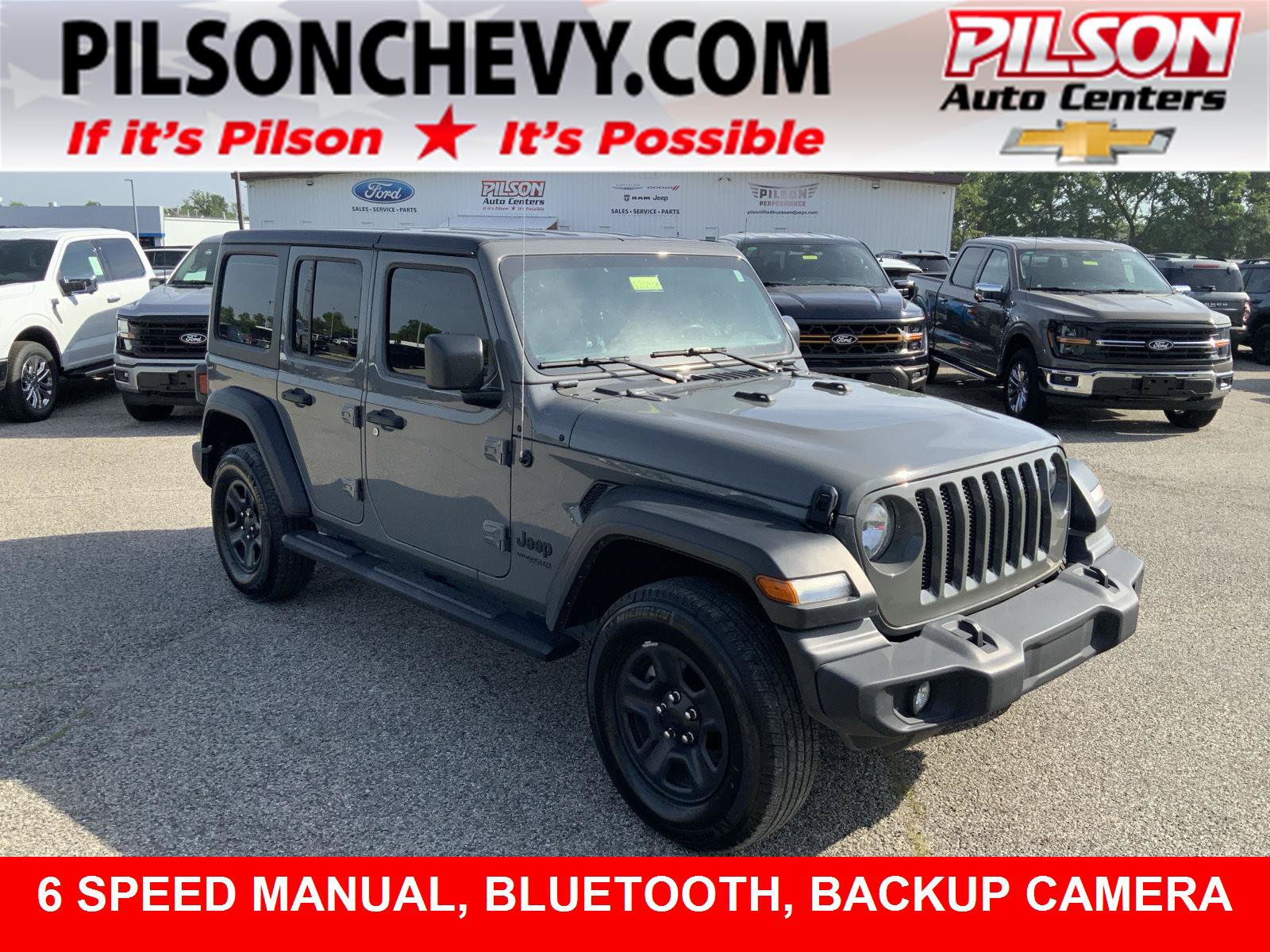 Used 2022 Jeep Wrangler Unlimited Sport AWD/4WD image 1