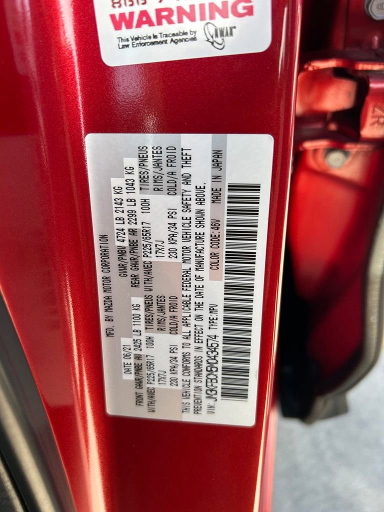 Used 2021 MAZDA CX-5 Touring w/ Touring Preferred SV Package image 10