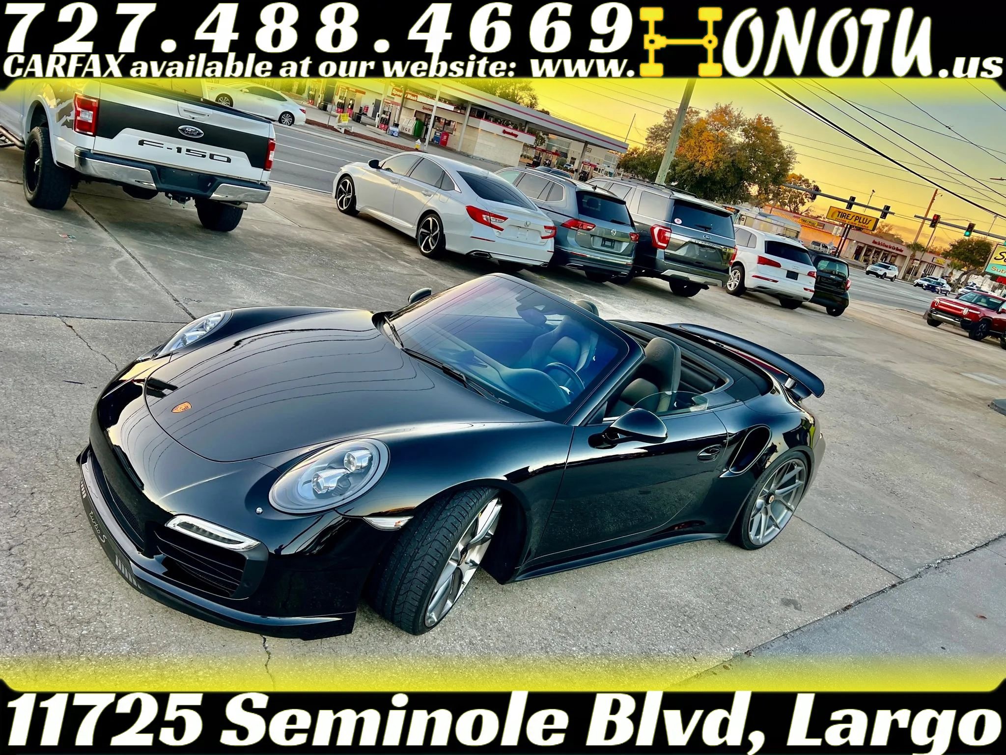 Used 2015 Porsche 911 Turbo S