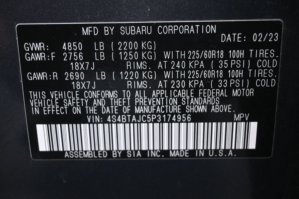 Used 2023 Subaru Outback Onyx Edition AWD/4WD image 12
