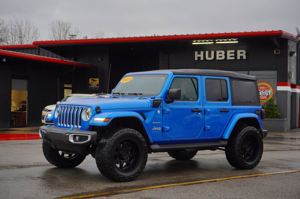 Used 2023 Jeep Wrangler Unlimited Sahara w/ Cold Weather Group