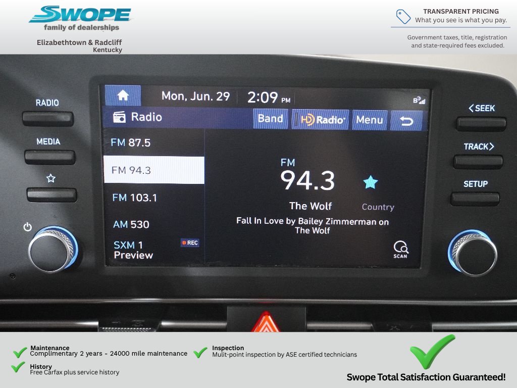 Certified 2023 Hyundai Elantra SEL FWD image 22