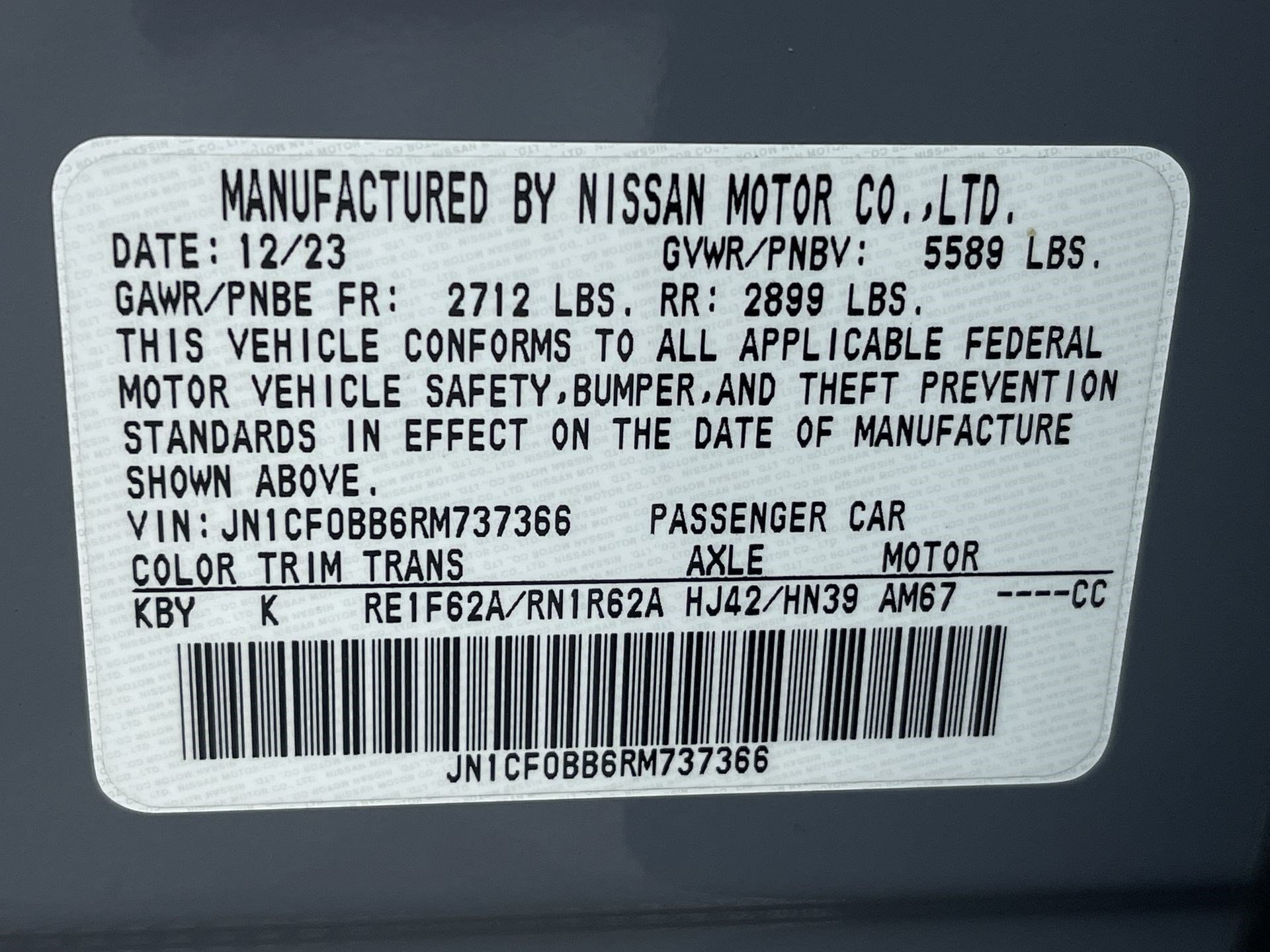 Certified 2024 Nissan Ariya AWD image 12