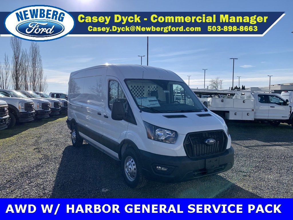 New 2024 Ford Transit 250 148 Medium Roof Extended AWD w/ Load Area Protection Package image 1