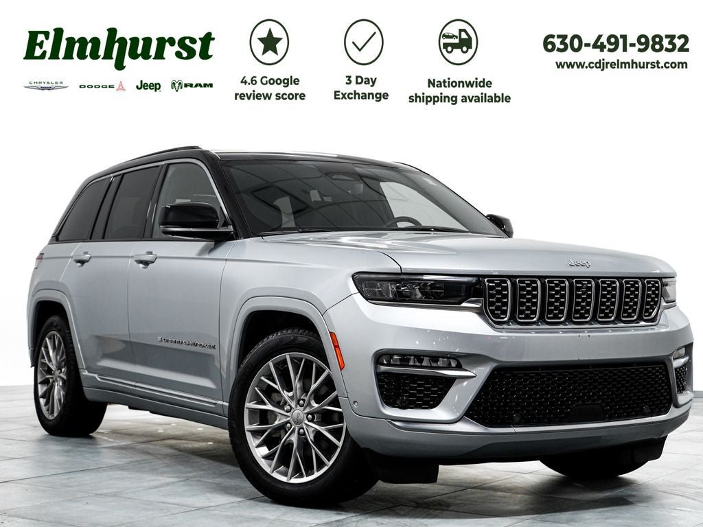 Certified 2024 Jeep Grand Cherokee Summit w/ Adv Protech Group IV AWD/4WD image 1