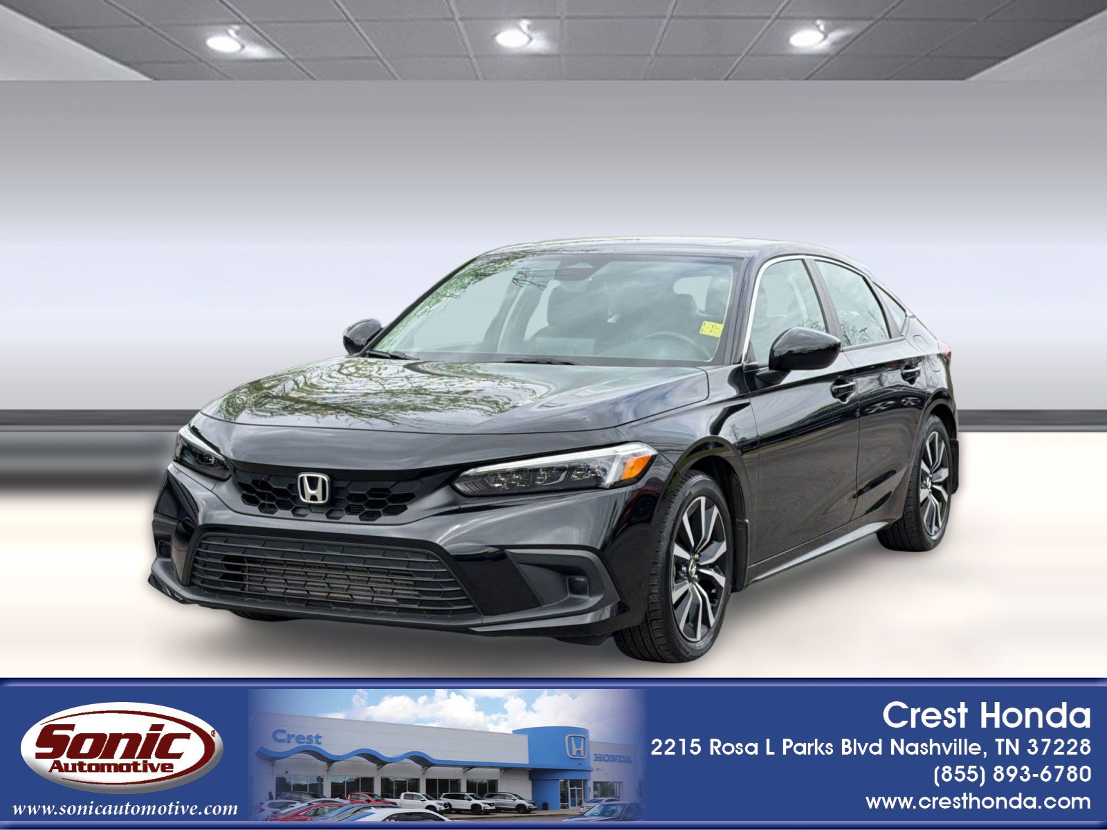 Used 2024 Honda Civic EX-L image 1