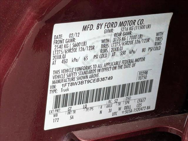 Used 2012 Ford F350 Lariat w/ Lariat Interior Pkg image 25