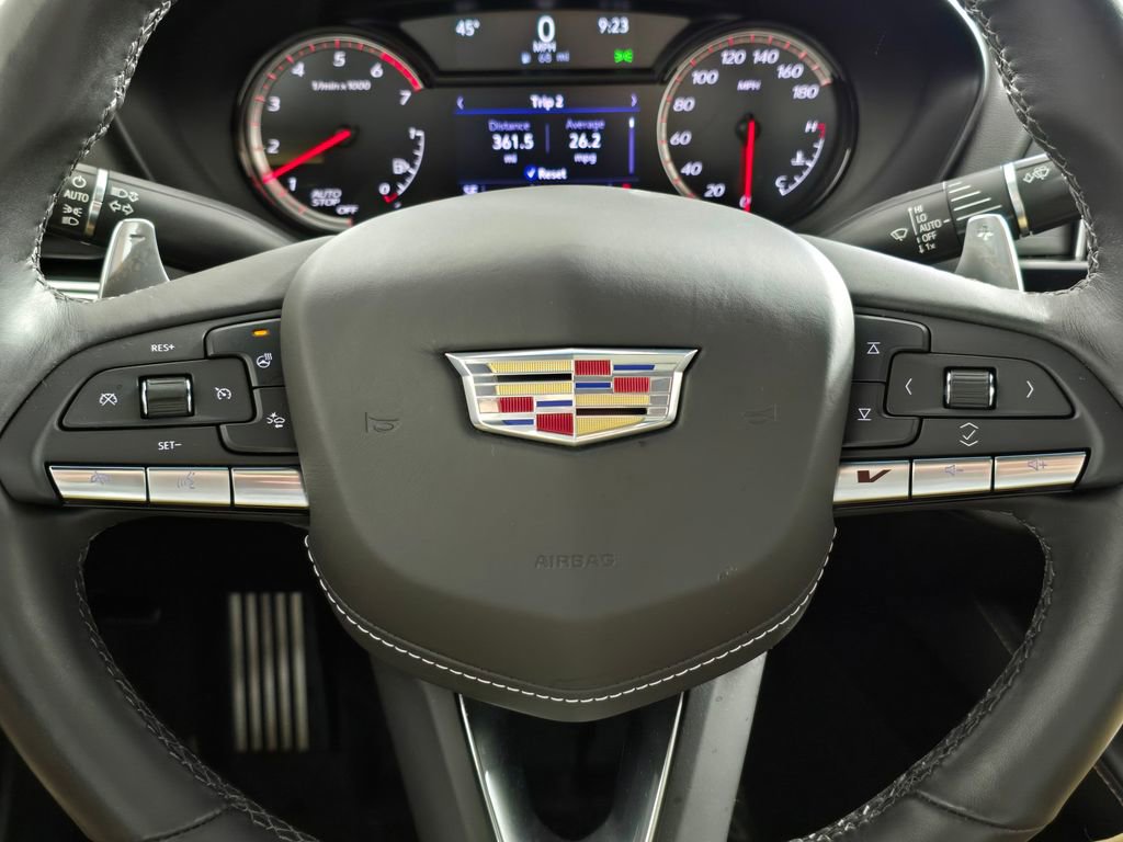 Used 2022 Cadillac CT4 V w/ LPO, ONYX Package image 24