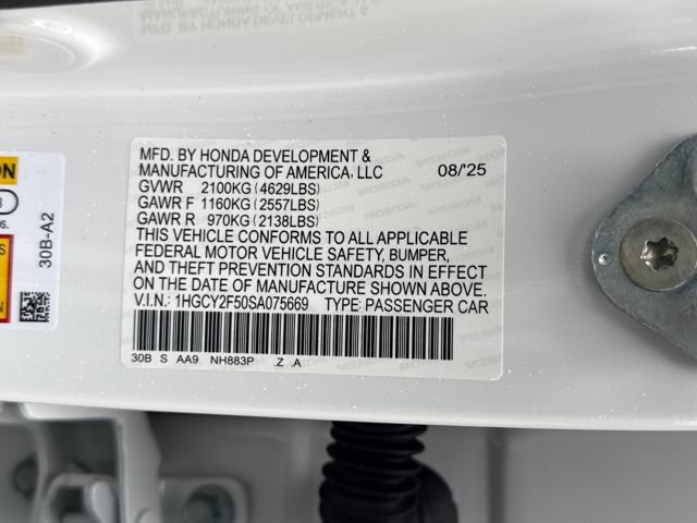 New 2025 Honda Accord Sport image 28