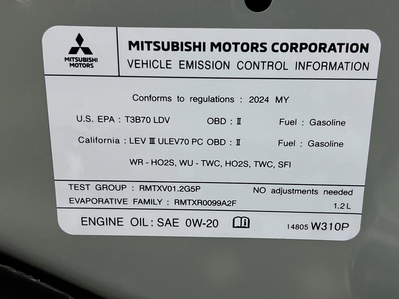 Used 2024 Mitsubishi Mirage G4 LE FWD image 20