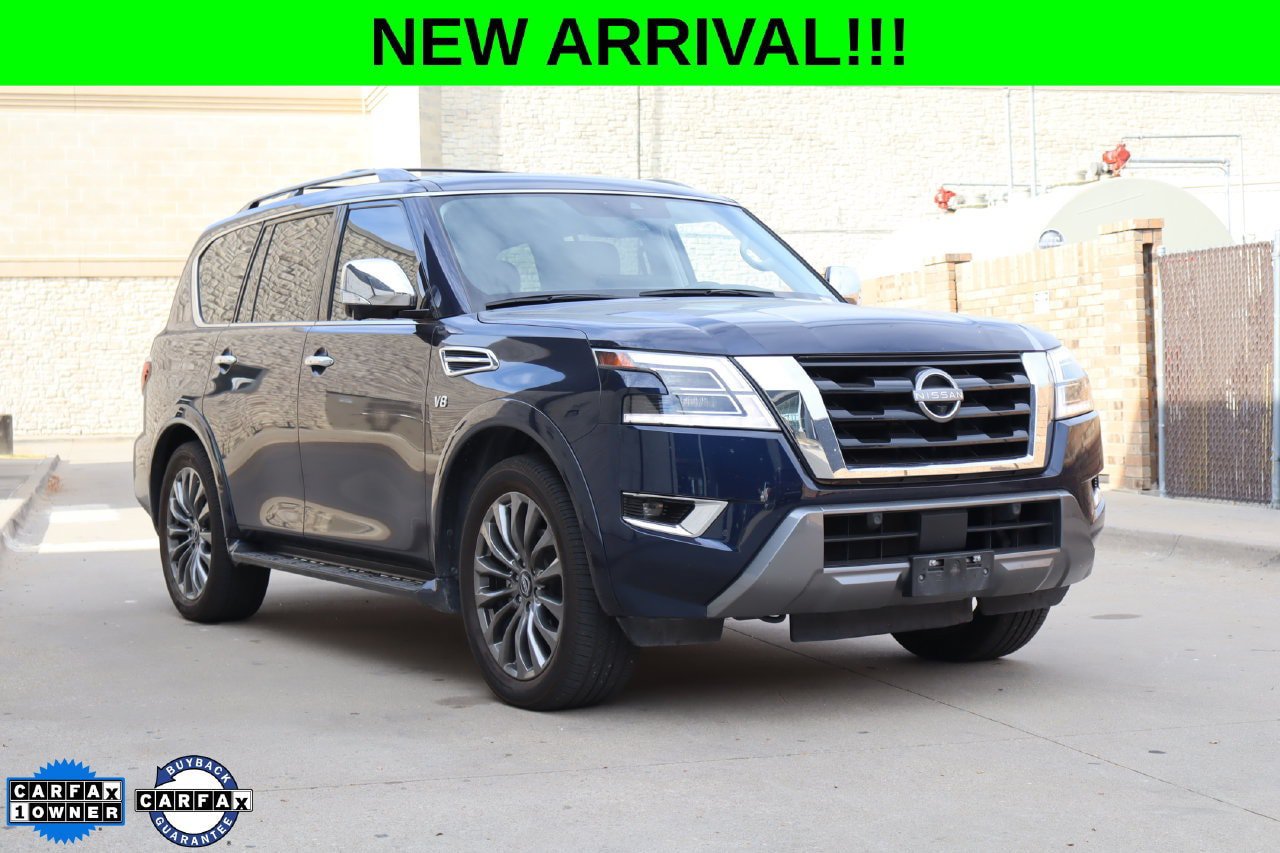 Used 2022 Nissan Armada Platinum w/ Captain's Chairs Package