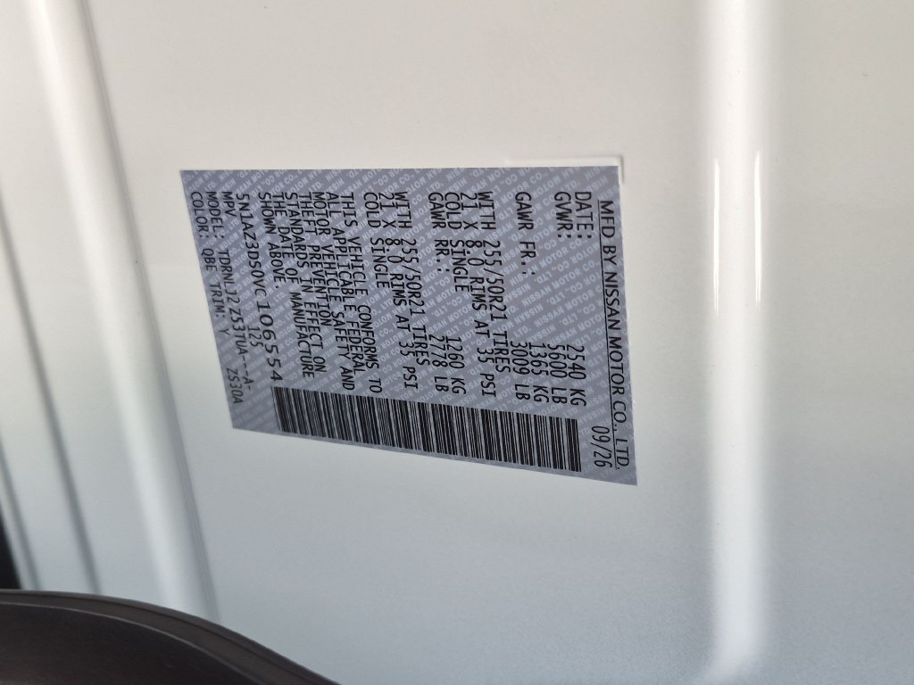 New 2027 Nissan Murano Platinum AWD/4WD image 32