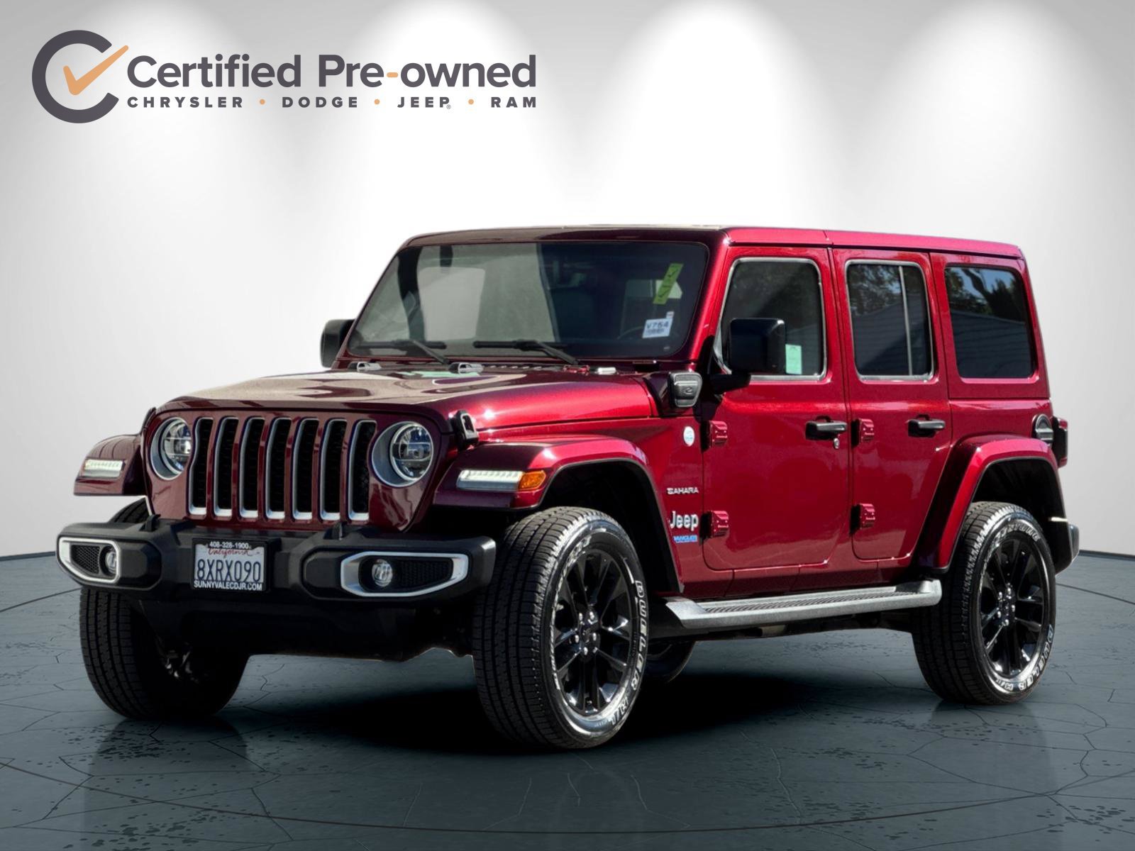 Used 2021 Jeep Wrangler Unlimited Sahara w/ Cold Weather Group AWD/4WD image 8