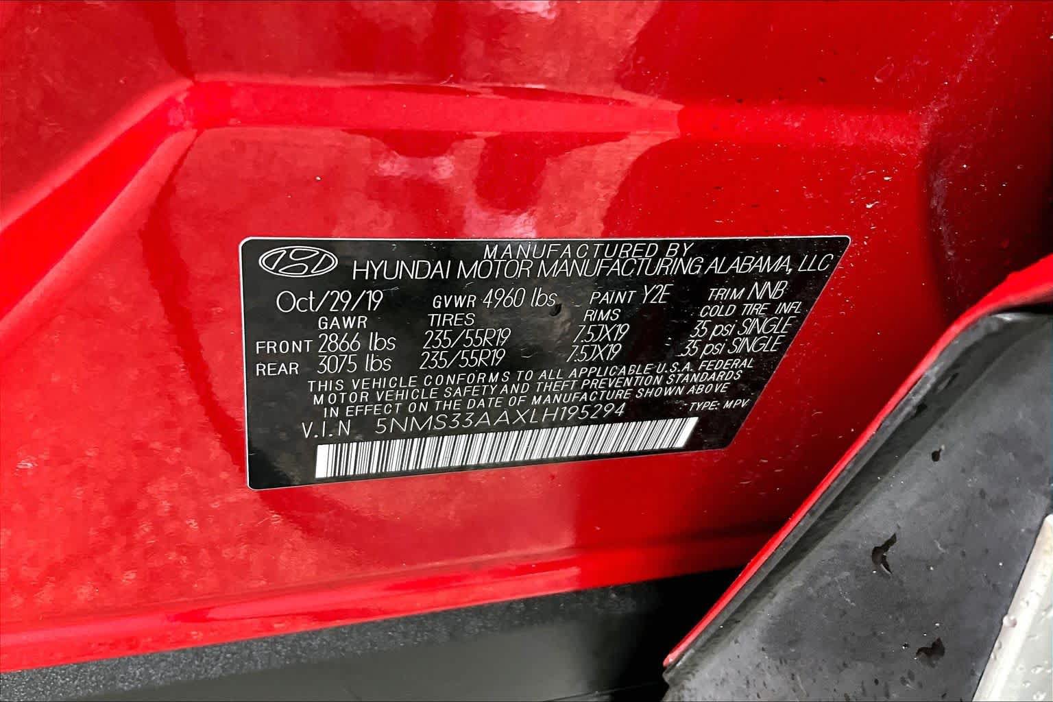 Used 2020 Hyundai Santa Fe SEL FWD image 68