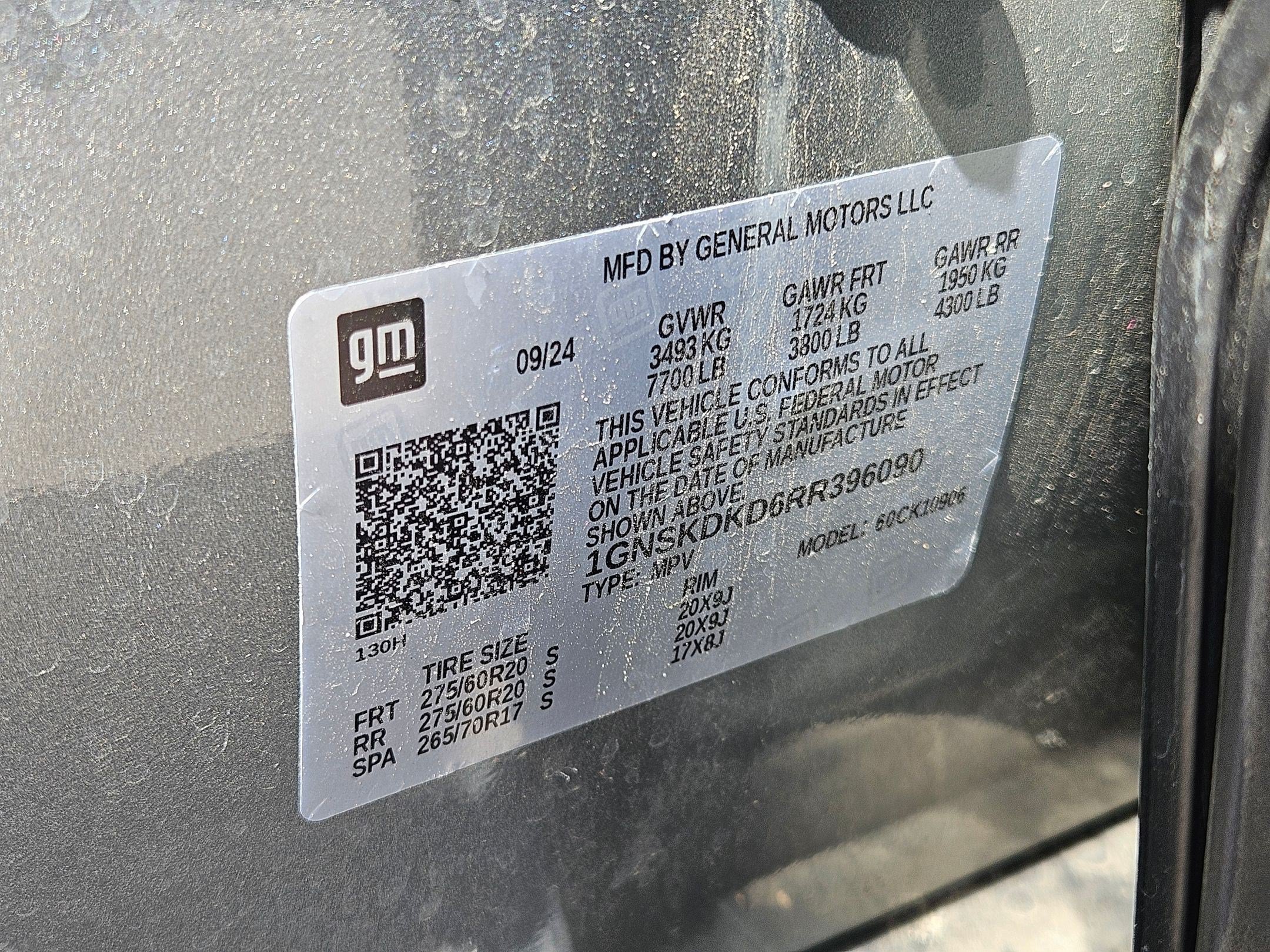 Certified 2024 Chevrolet Suburban Z71 AWD/4WD image 31