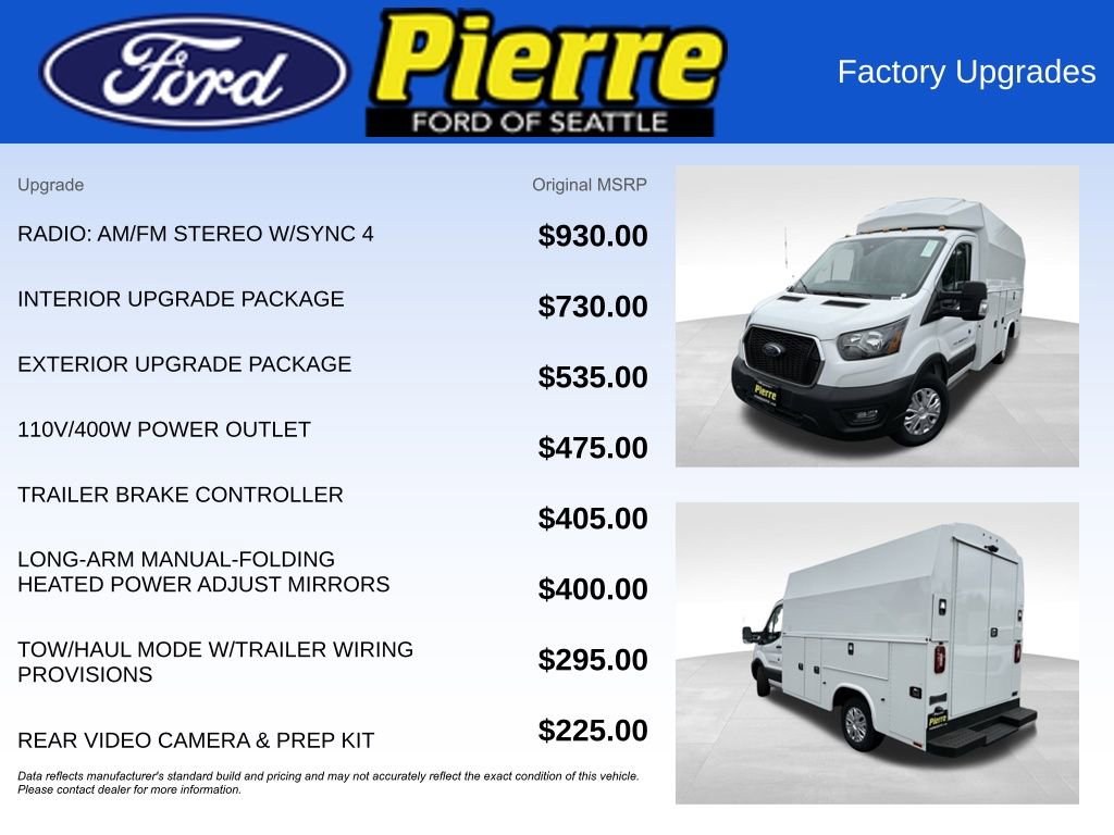 New 2024 Ford Transit 350 w/ Interior Upgrade Package image 13