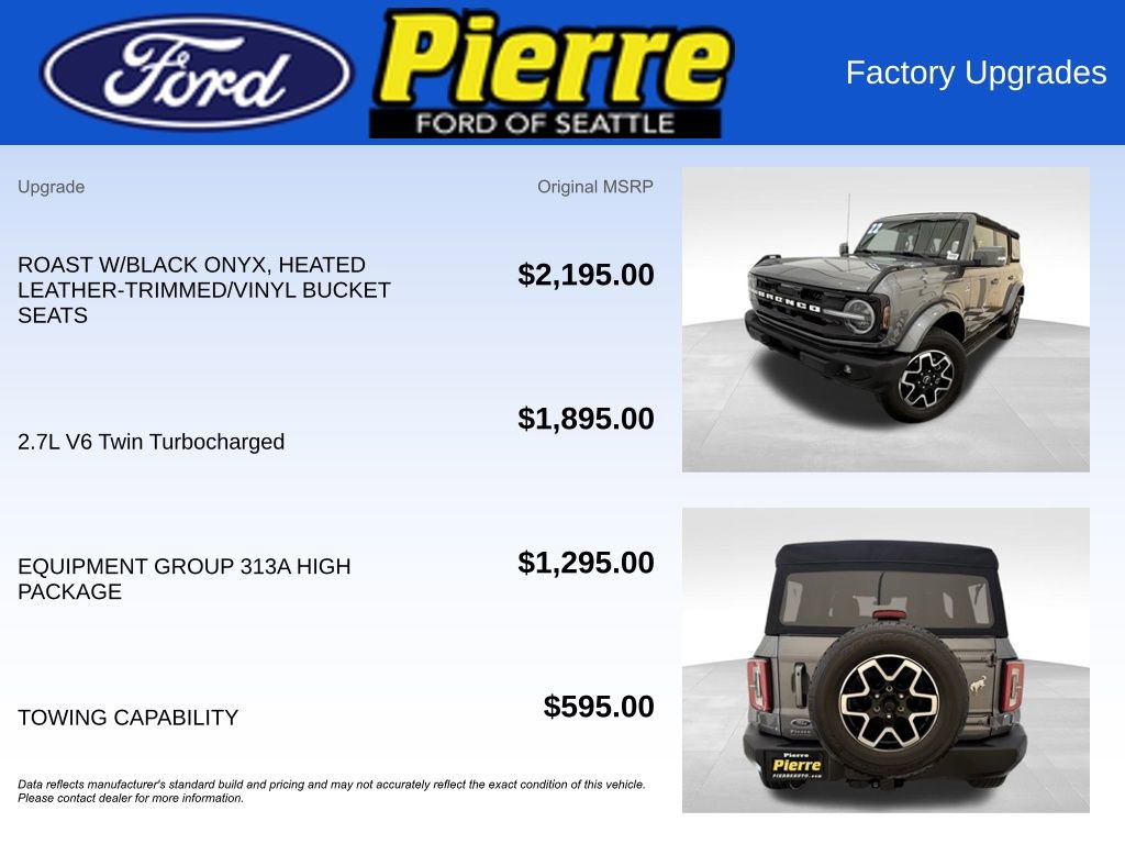 Used 2022 Ford Bronco Outer Banks image 13