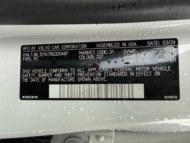 Used 2024 Volvo S60 B5 Core image 16