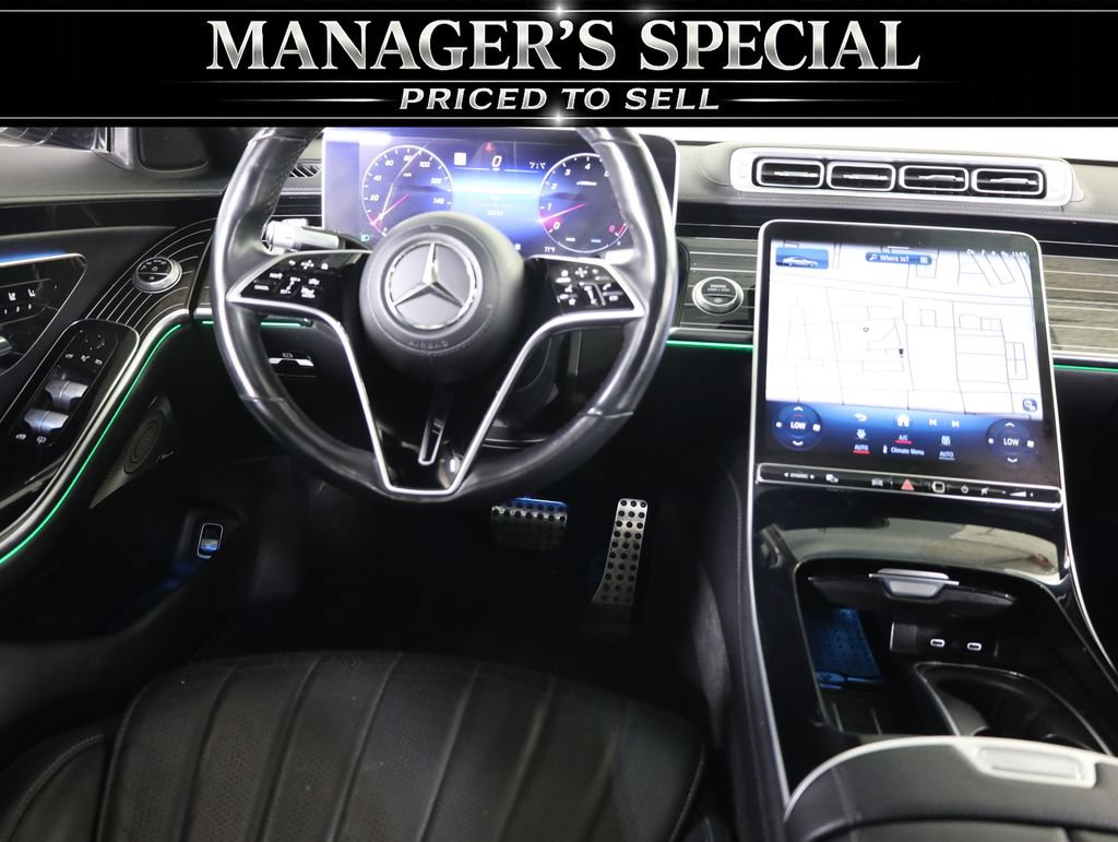 Used 2022 Mercedes-Benz S 500 4MATIC w/ AMG Line Package image 32